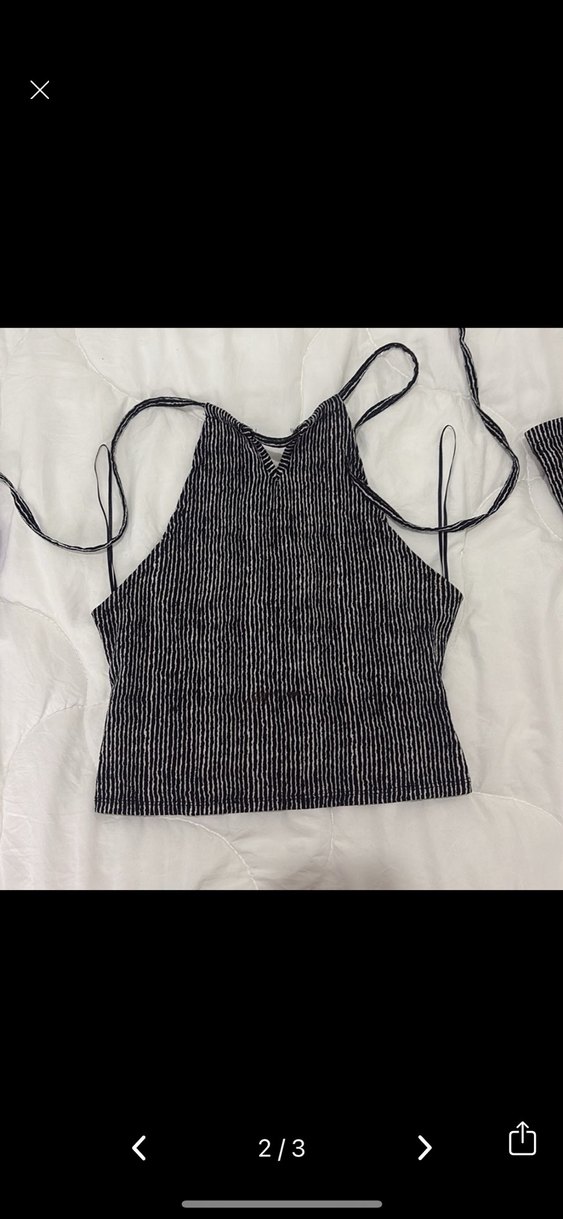 Gri Triko Askılı Kadın ikili takım - Görsel 2