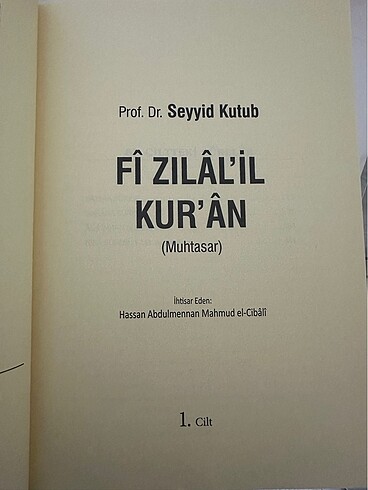  Beden Renk Fizilali kuran 5 cilt