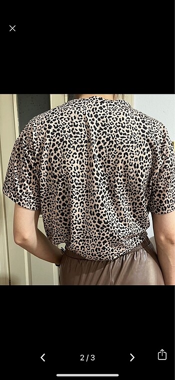 Quzu Leopar Tshirt