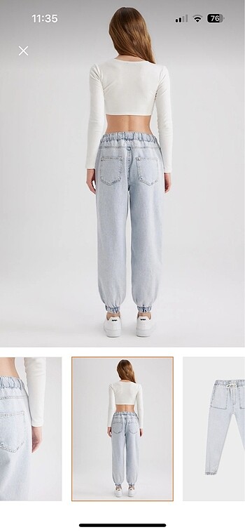 s Beden Denim jogger pantolon