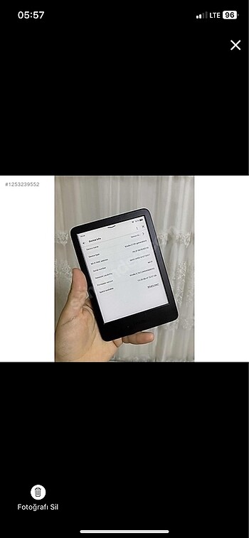Kindle 11. Nesil 16 GB