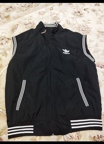 Vintage Adidas Paraşüt Yelek 