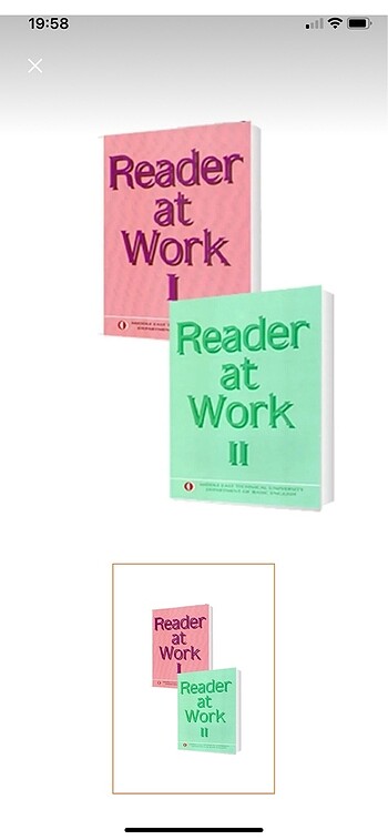 reader at work