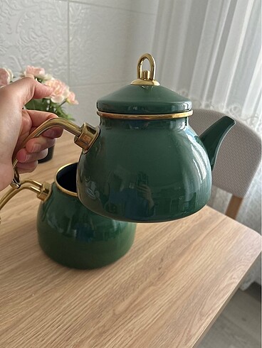 Diğer EMate yeşil çaydanlık