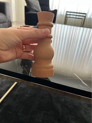 Beden Ahşap mumluk