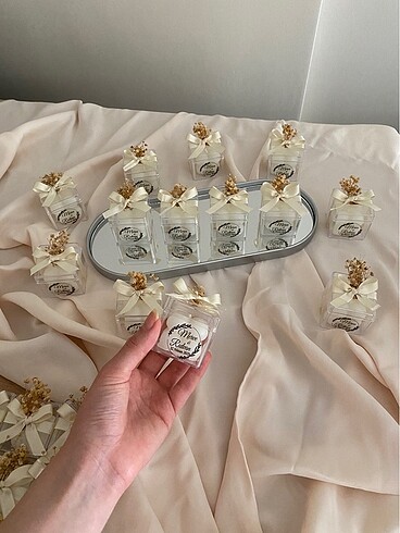 Bubble mum nikah nişan kına hediyelik - Görsel 2