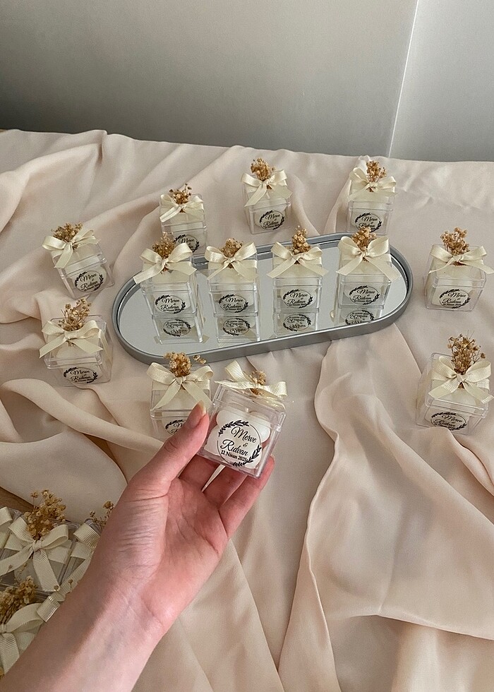 Bubble mum nikah nişan kına hediyelik - Görsel 2