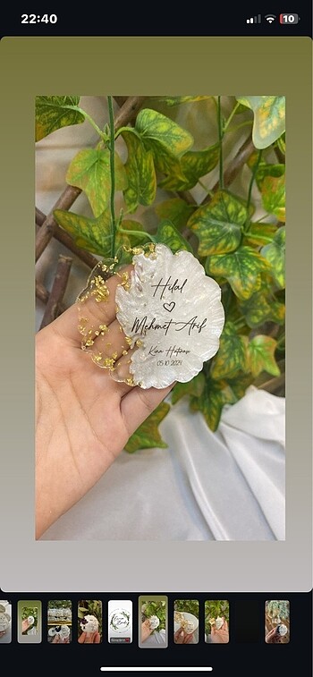 Nikah nişan kına magnet hediyelik - Görsel 2