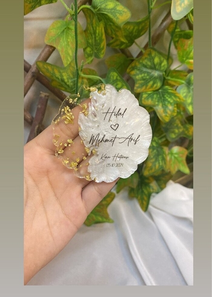 Nikah nişan kına magnet hediyelik - Görsel 2