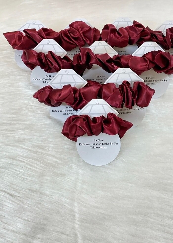 Kına bekarlığa veda saten toka hediyelikleri - Görsel 2