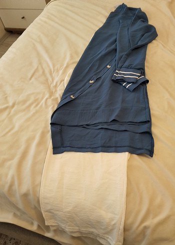 Kırmızı Rahat Kesim Hamile Sweatshirt - Görsel 2