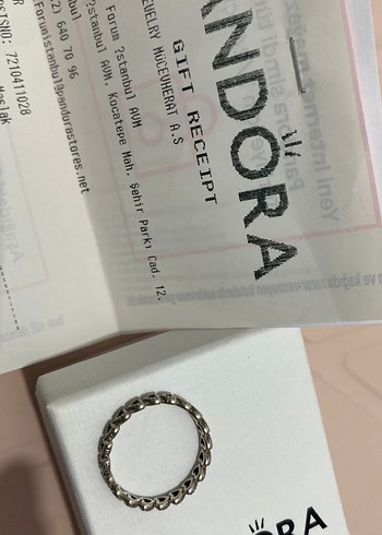 Gümüş Pandora Kadın Yüzük - Minimalist Boncuklu Tasarım - Görsel 5