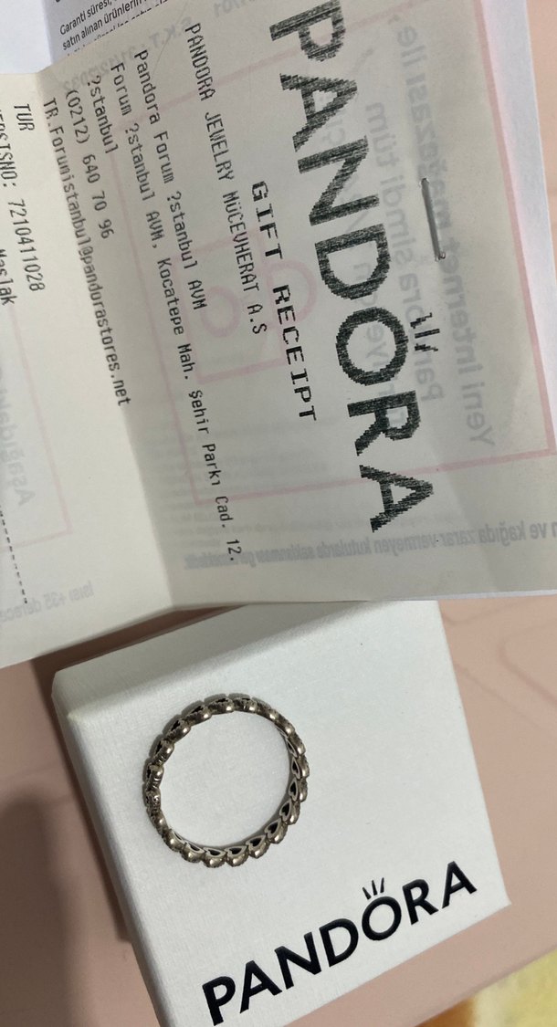 Gümüş Pandora Kadın Yüzük - Minimalist Boncuklu Tasarım - Görsel 5