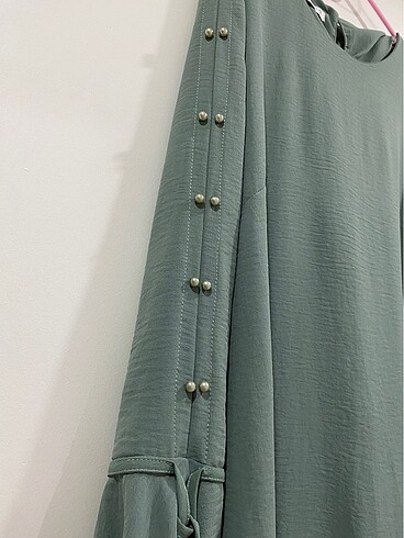 inci detayli tunik - Görsel 4