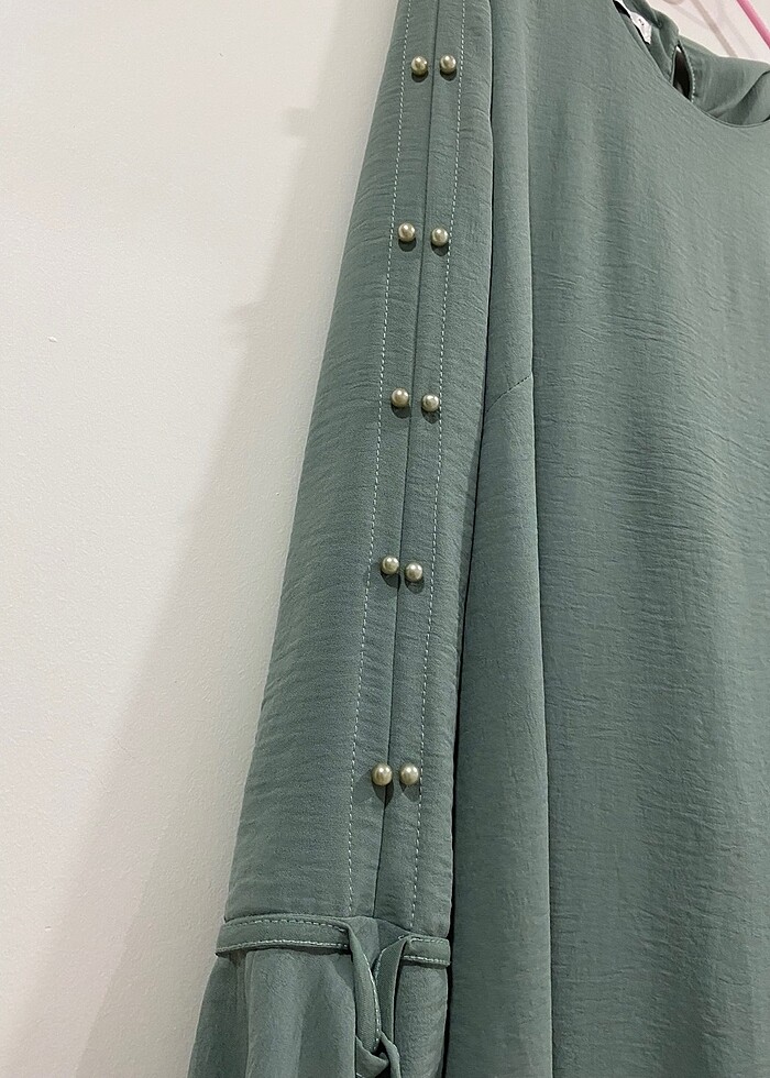 inci detayli tunik - Görsel 4