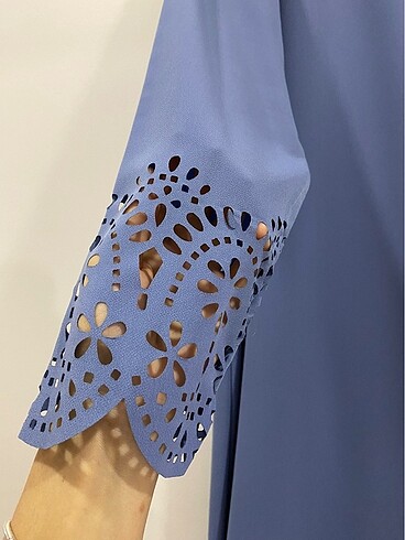 kol ve etek detayli tunik - Görsel 3