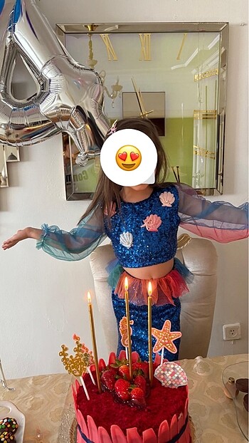 Diğer Deniz kızı kostümü