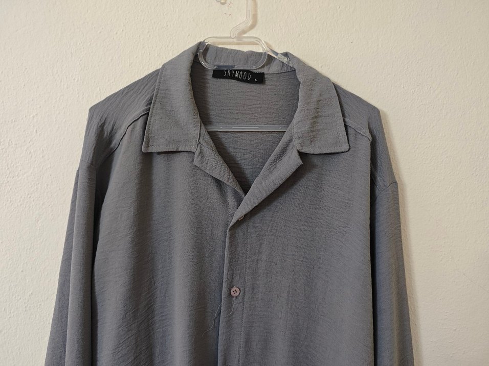 Gri SALAŞ GÖMLEK - Görsel 3