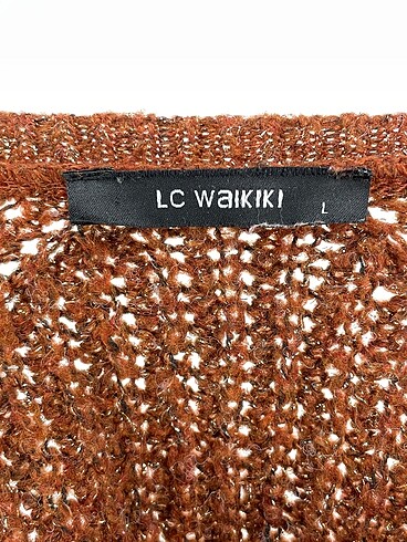 l Beden kahverengi Renk LC Waikiki Kazak / Triko %70 İndirimli.
