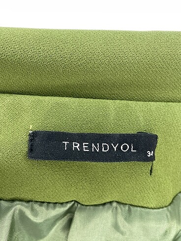 34 Beden haki Renk Trendyol & Milla Blazer %70 İndirimli.