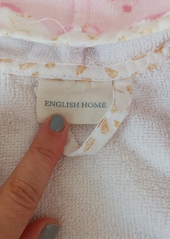 English Home english home kız çocuk bornoz