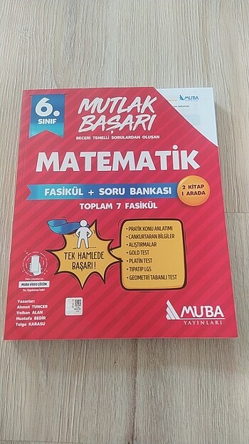 Muba 6. Sınıf matematik fasikül+ soru bankası