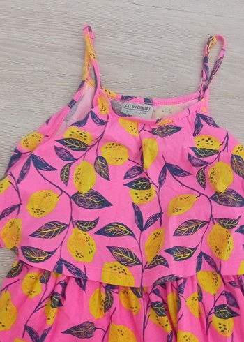 LC Waikiki lcw kız çocuk desenli elbise