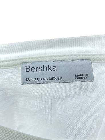 s Beden beyaz Renk Bershka Büstiyer %70 İndirimli.