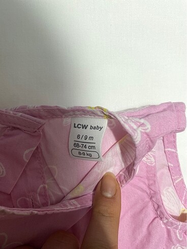 LC Waikiki Elbise papatyalı