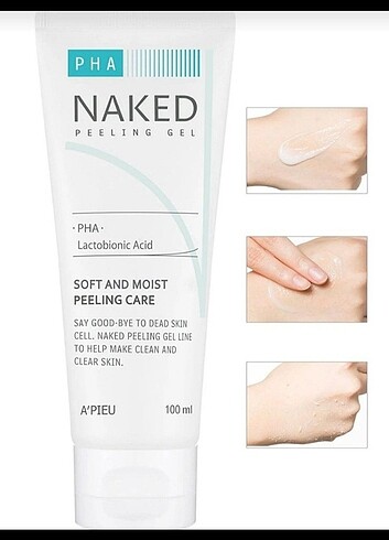 missha hassas ciltler için peeling jel