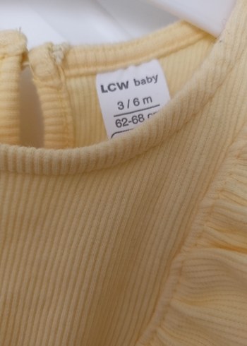 Sarı Fırfırlı Kolsuz Kız Çocuk Elbisesi - Görsel 2