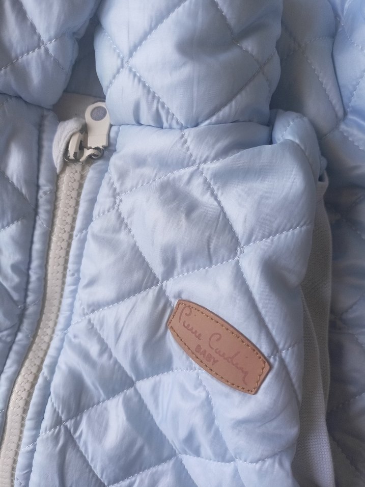 Mavi Kapüşonlu Bebek Tulumu - Görsel 2