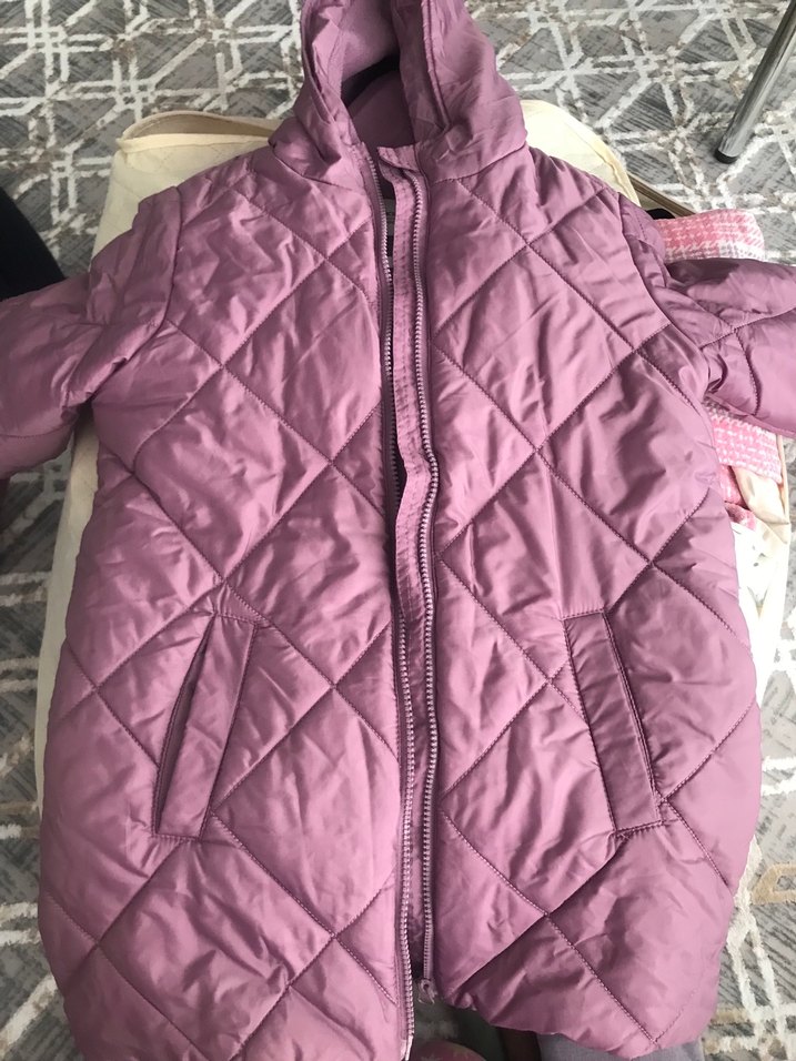 Lcw Mor Fermuarlı kız çocuk mont - Görsel 4