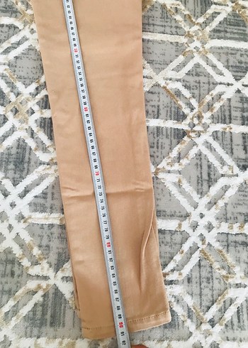 Bej Lastikli kız çocuk taytı - Görsel 5