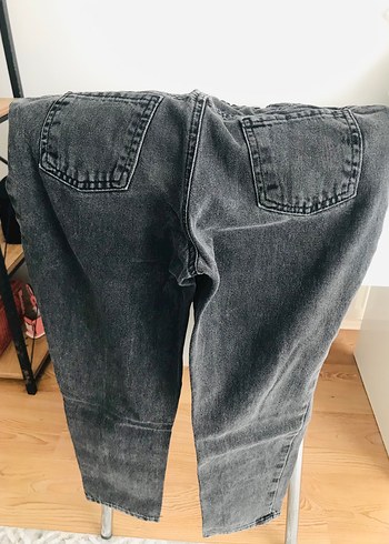 Lcw Siyah  Düğmeli Lastikli Kız cocuk Kot Pantolon - Görsel 6