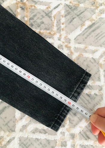 Lcw Siyah  Düğmeli Lastikli Kız cocuk Kot Pantolon - Görsel 5