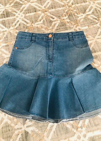 Etek Lcw Jean Etek kız çocuk - Görsel 3