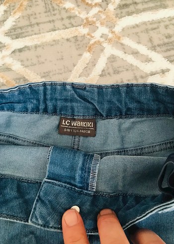 Etek Lcw Jean Etek kız çocuk - Görsel 2
