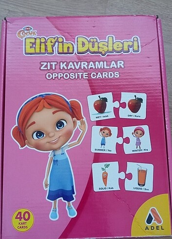 Diğer Elif'in düşleri zıt kavramlar 