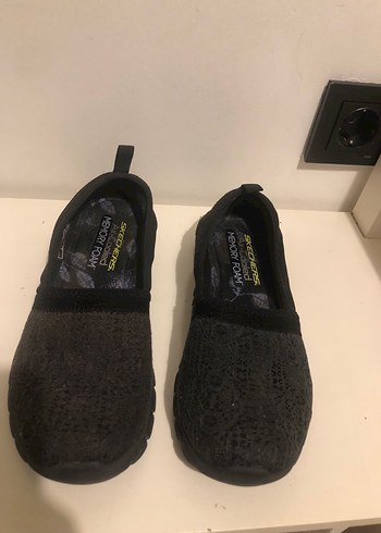Skechers Siyah Kadın Babet Spor Ayakkabı