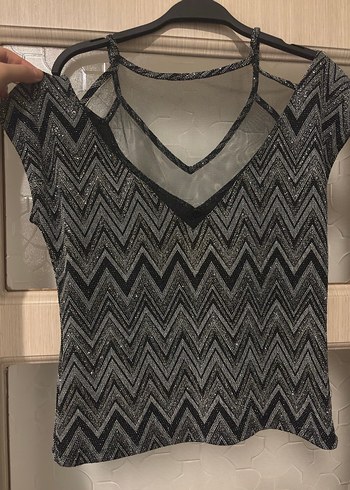 Taşlı Bluz - Görsel 5