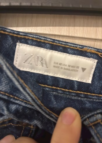Zara Yüksek Bel Mom Fit Jean - Görsel 4