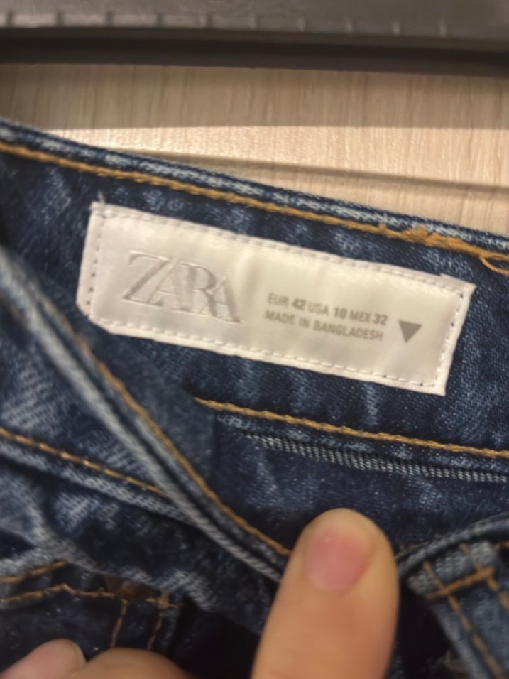 Zara Yüksek Bel Mom Fit Jean - Görsel 4
