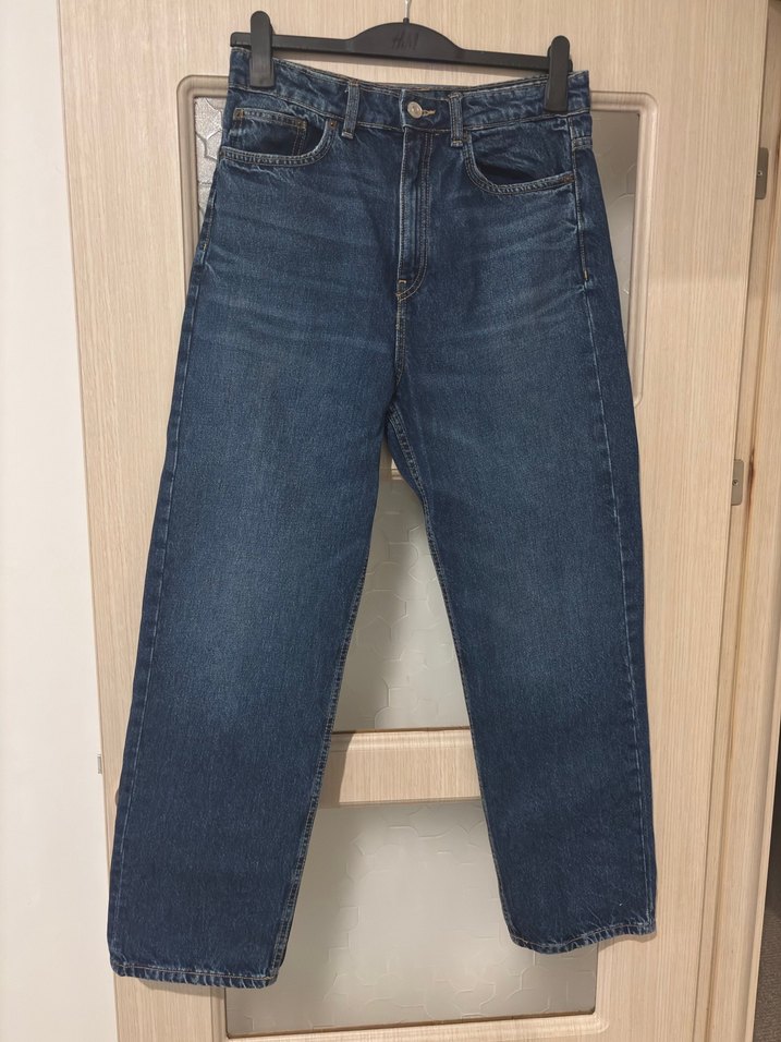 Zara Yüksek Bel Mom Fit Jean - Görsel 2