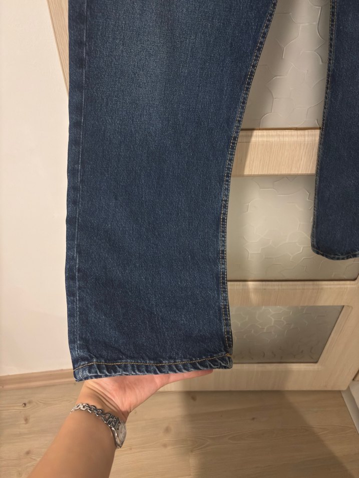 Zara Yüksek Bel Mom Fit Jean - Görsel 5