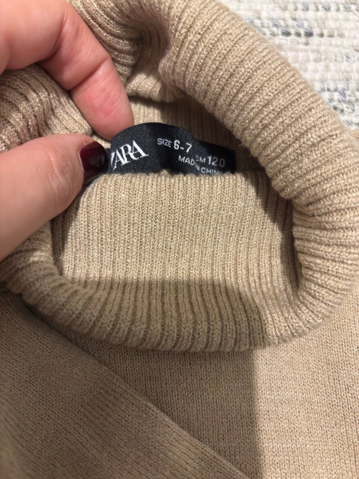 Zara Balıkçı Yaka Kazak - Görsel 3