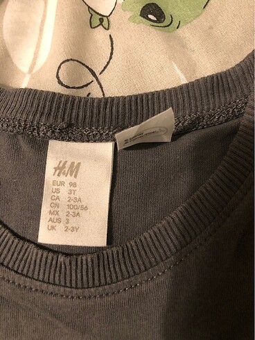 24-36 Ay Beden H&M Çocuk Şortlu Takım