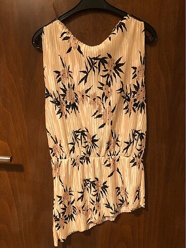 Zara Zara Pilili Asimetrik Bluz