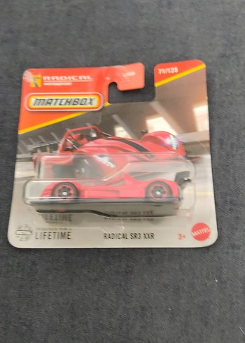Beden Kırmızı Matchbox Radical SR3 XXR Oyuncak Araba