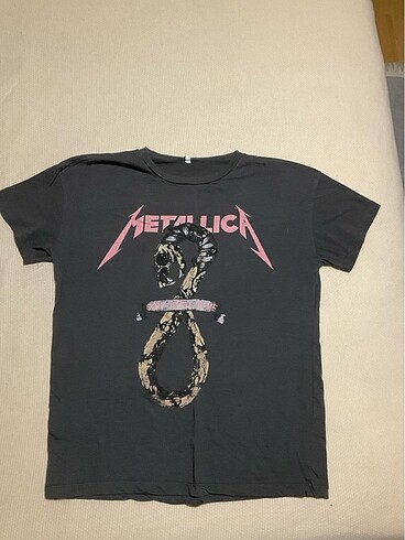 Metallica tişört oversize